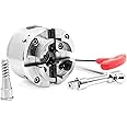 WEN LA4275 2.75-Inch 4-Jaw Self-Centering Keyed Lathe Chuck Set with 1-Inch x 8TPI Thread