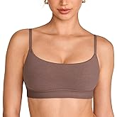 INLYRIC Women's Cotton Bralette - Wireless Unlined Sleep Comfortable Seamless Cami Bra
