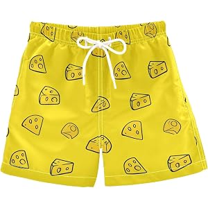 KOCOART Boys' Swim Trunks Quick Dry Board Shorts Youth Beach Swimming Shorts Summer Bathing Suit 2-16 Years