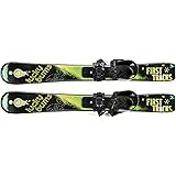 Lucky Bums Kids Beginner Snow Skis, Multiple Colors