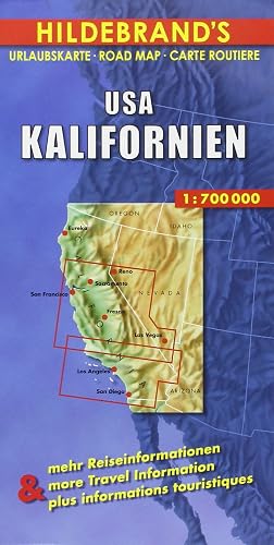 Download Carte routière : United States, California PDF