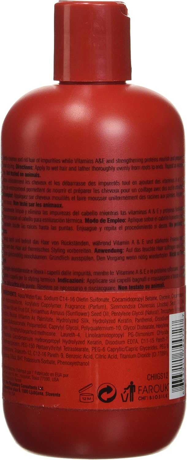 Farouk CHI 44 Iron Guard Thermoprotective Shampoo, 0633911744727, White, 355 ml (Pack of 1) - Image 3
