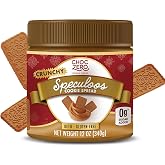 ChocZero Sugar Free Crunchy Speculoos Cookie Butter, 12 oz Jar | No Sugar Alcohols, Keto, Low Carb, High Fiber, Gluten Free, For Spreading, Dipping &amp; Baking