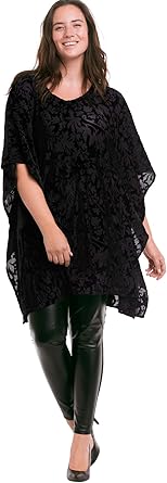 plus size velvet tunic