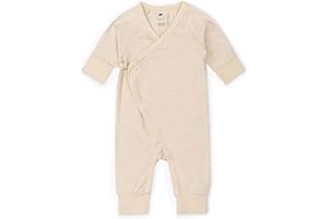 MONICA + ANDY Baby Organic Kimono Tie One-Piece