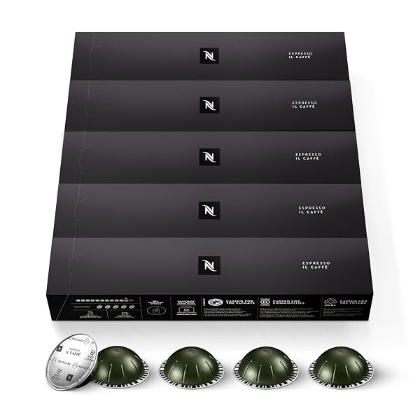 NESPRESSO CAPSULES VERTUO, IL CAFFE, 50-COUNT ESPRESSO PODS,...