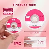 JUGCUT 2.5mm 1.5m Solder Wick Braid Flux Desoldering Electronic Soldering Wire view 2