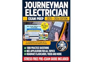 Journeyman Electrician Exam Prep: The 98% Pass Rate Blueprint with Updated Theory Chapter, Unlimited Digital Quizzes & Video Lesson to Learn Everything You Need to Pass the Exam with Confidence