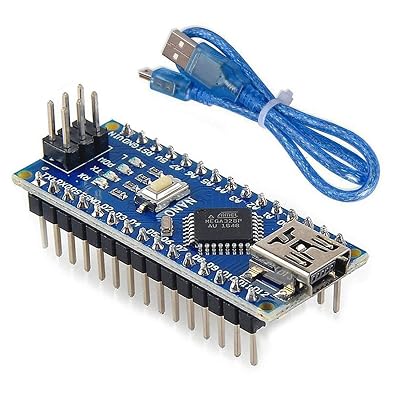 FTCBlock Mini Nano V3.0 ATmega328P Microcontroller Board with USB Cable for Arduino 1pcs Board1pcs Cable