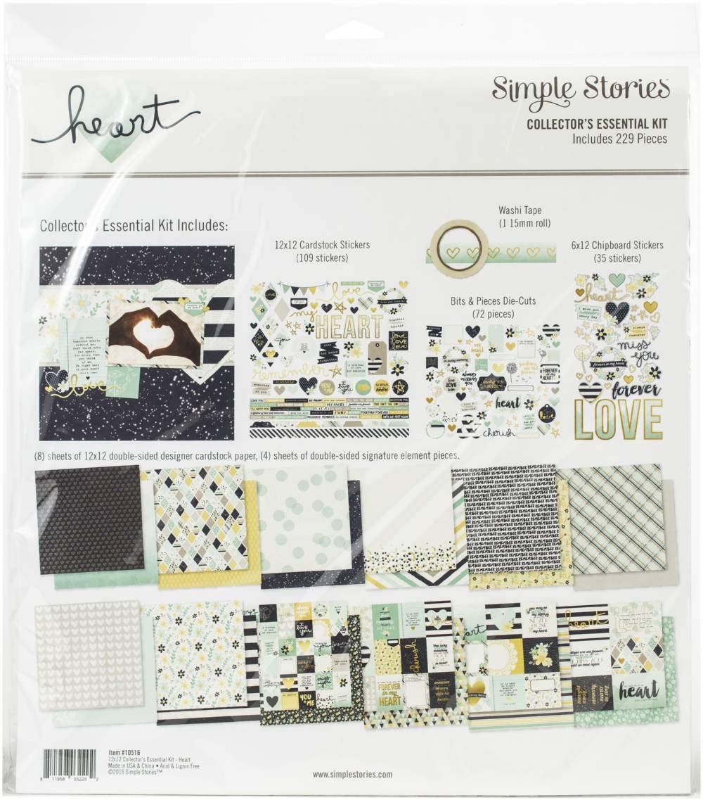 SIMPLE STORIES Heart KIT Collectors, One Size