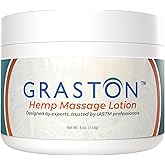 Graston Hemp Massage Cream 4oz – Hydrating Hemp Cream for Relaxation & Soft Skin - Pack of 1