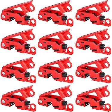 5 Sets Interruptor De Llave OFF ON 0.472 In Bloqueo De Palanca De Seguridad Electrónica 1a 125v C37