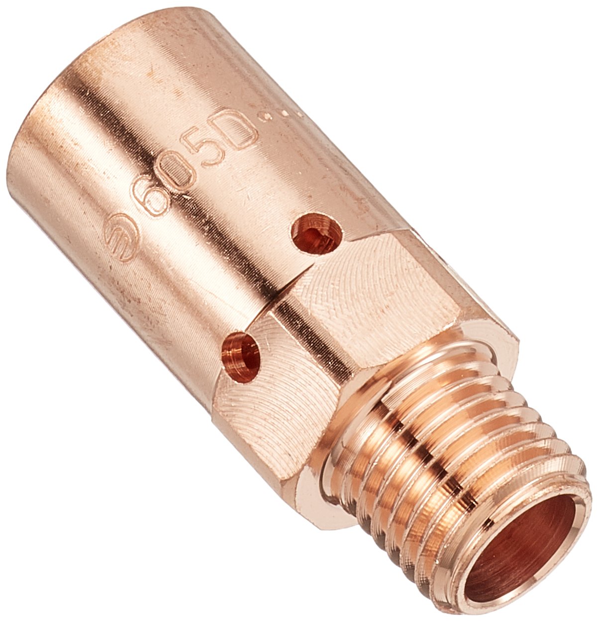 Abicor Binzel 142.0202.10 Contact Tip Holder for Welding Torch, M10 x M9 x 1 Thread Size, 29 mm Length (Pack of 10)