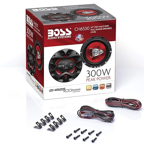 BOSS Audio Systems CH6530 Chaos Series Inch Car Door Speakers
