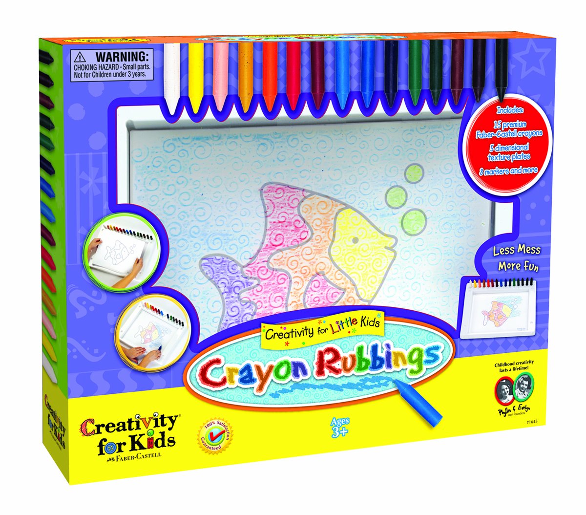 Crayon Rubbings Toys & Games