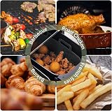 CNMTCCO Silicone Air Fryer Liners for Ninja Dual, 2 Pack, BPA-Free view 4