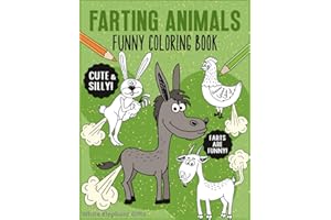 White Elephant Gifts: Farting Animals: Funny Coloring Book
