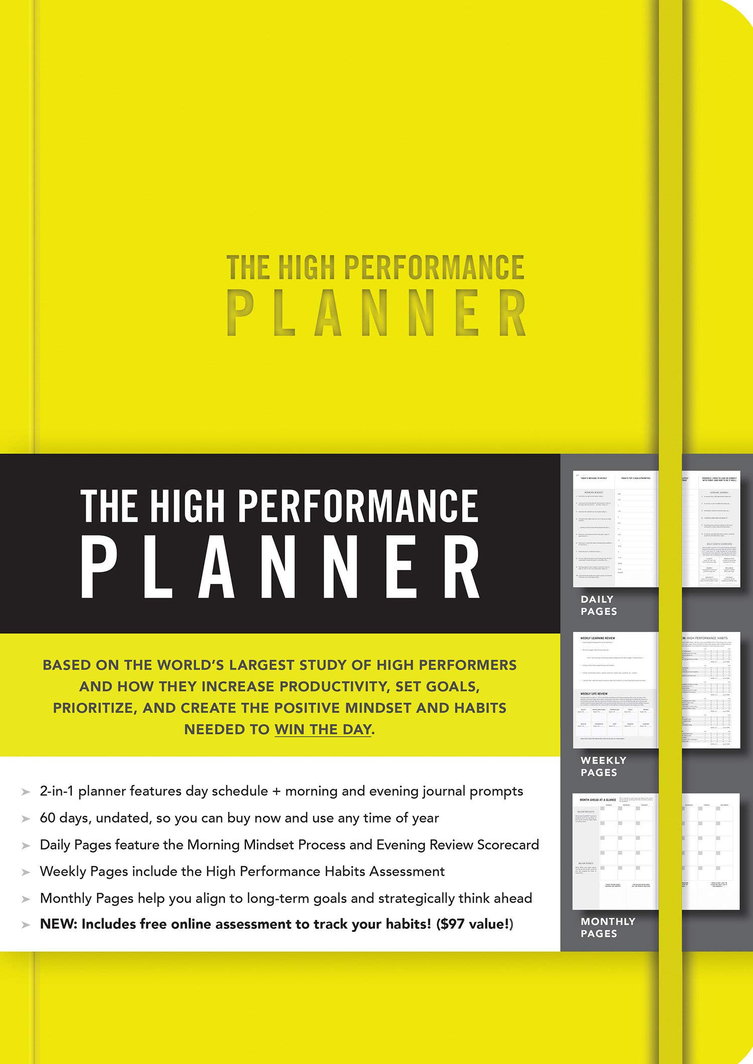 The Excessive Efficiency Planner [Yellow]