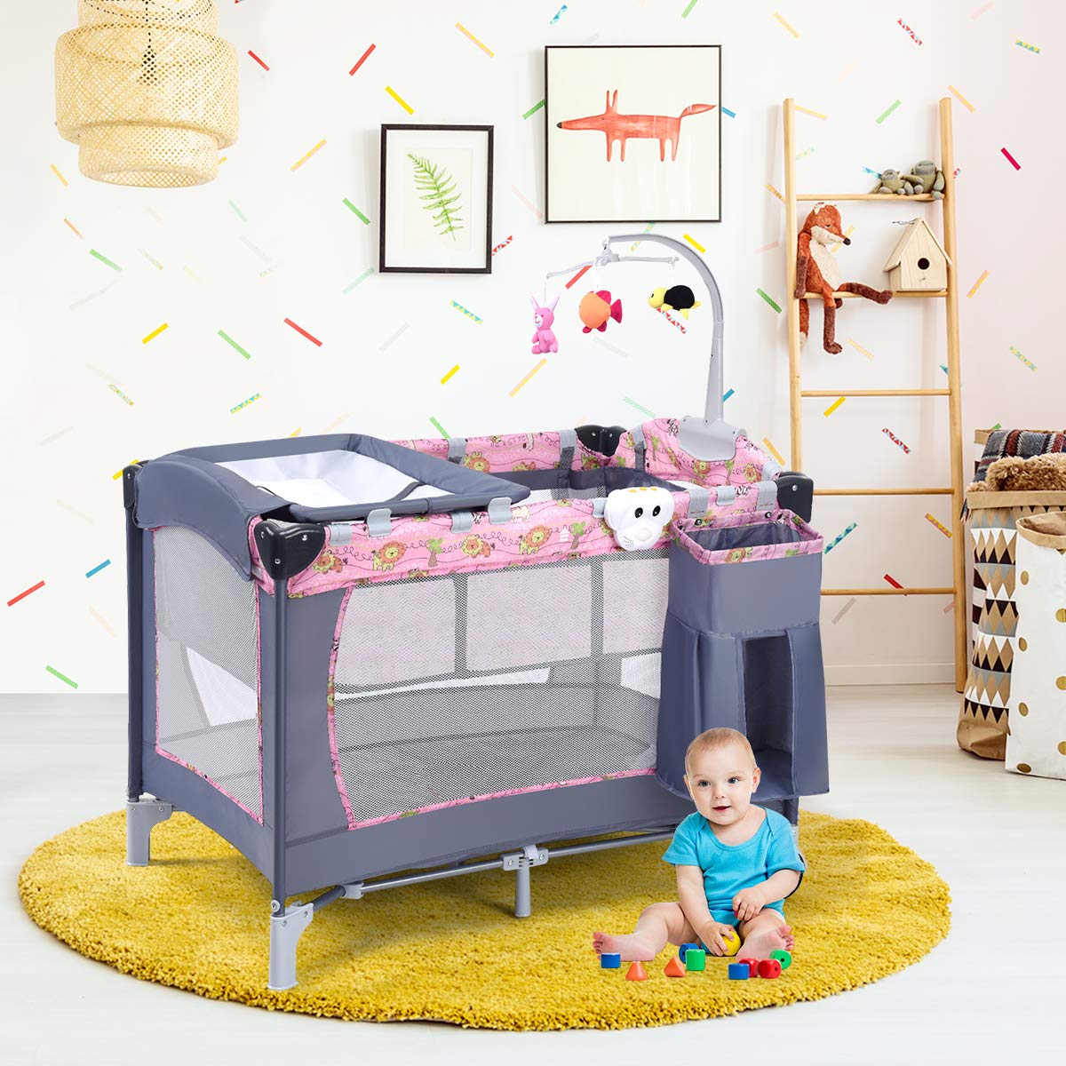 costzon baby playard 3 in 1