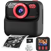 Kids Instant Digital Cameras for Boys and Girls, 1080P HD Dual-Lens Selfie Digital Camera with Print Paper &amp; TF Card, Christmas Birthday Gifts Toys for Toddler and Teenagers Age 3-16 Years Old
