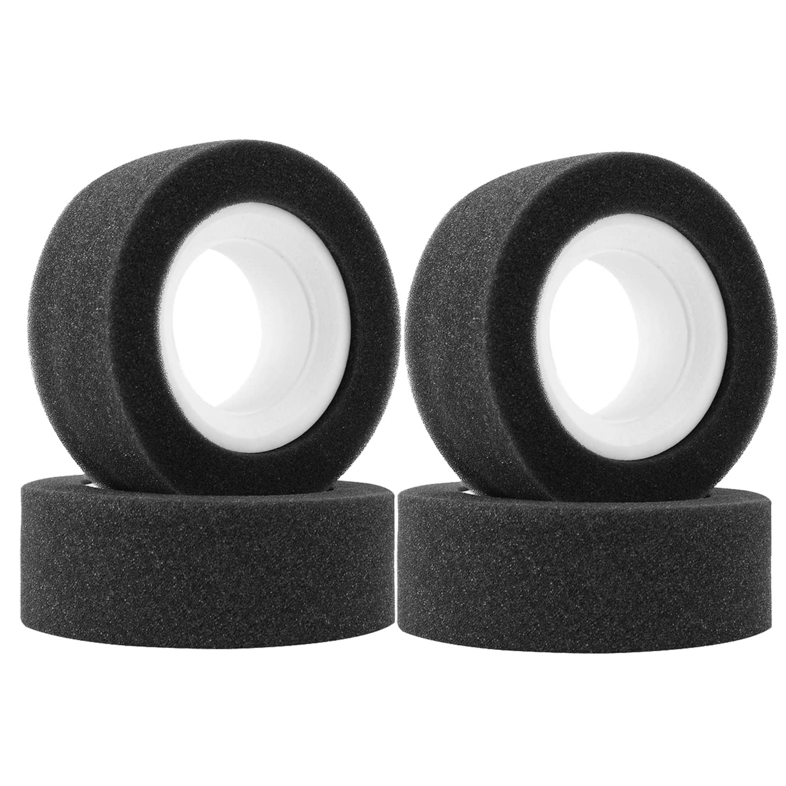 KEEDA 120mm/4.72inch Dual Stage TPE Foam Inserts Fit 2.2 inch Wheel Tire, Sponge for 1/10 Scale RC Crawler Car Axial SCX10 90046 TRX4 TRX6