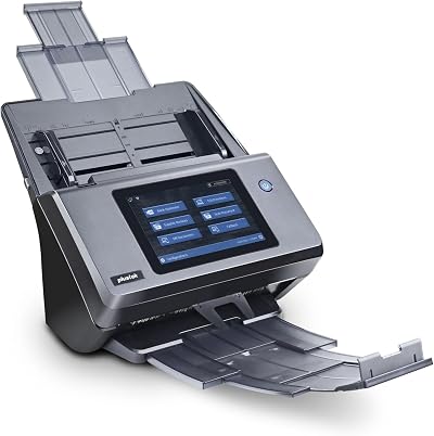 Plustek eScan A450Pro A4 Document Scanner 600dpi 60ppm USB 2.0 RJ45