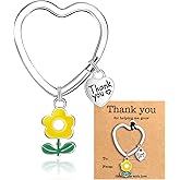 Ninivi Teacher Valentine Gifts Bulk Keychain Teacher Gifts for Women Thank You for Teachers Day Birthday Graduation
