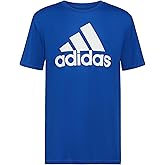 adidas baby-boys Short Sleeve Patriotic USA Flag Logo Tee