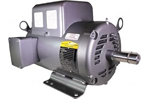 Baldor L1410T General Purpose AC Motor, Single Phase, 184T Frame, Open Enclosure, 5Hp Output, 1725rpm, 60Hz, 230V Voltage