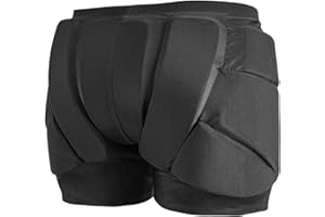 AIDY-PRO Snowboard Padded Shorts Butt Pads for Skating, Ski Snowboard Butt Protector Gear Skateboard Hip Pads for Kids and Adult