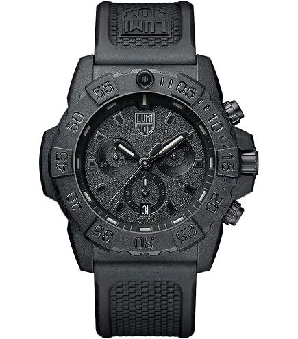 Amazon.com: LUMINOX Chronograph Black Navy Seals Mens Watch XS