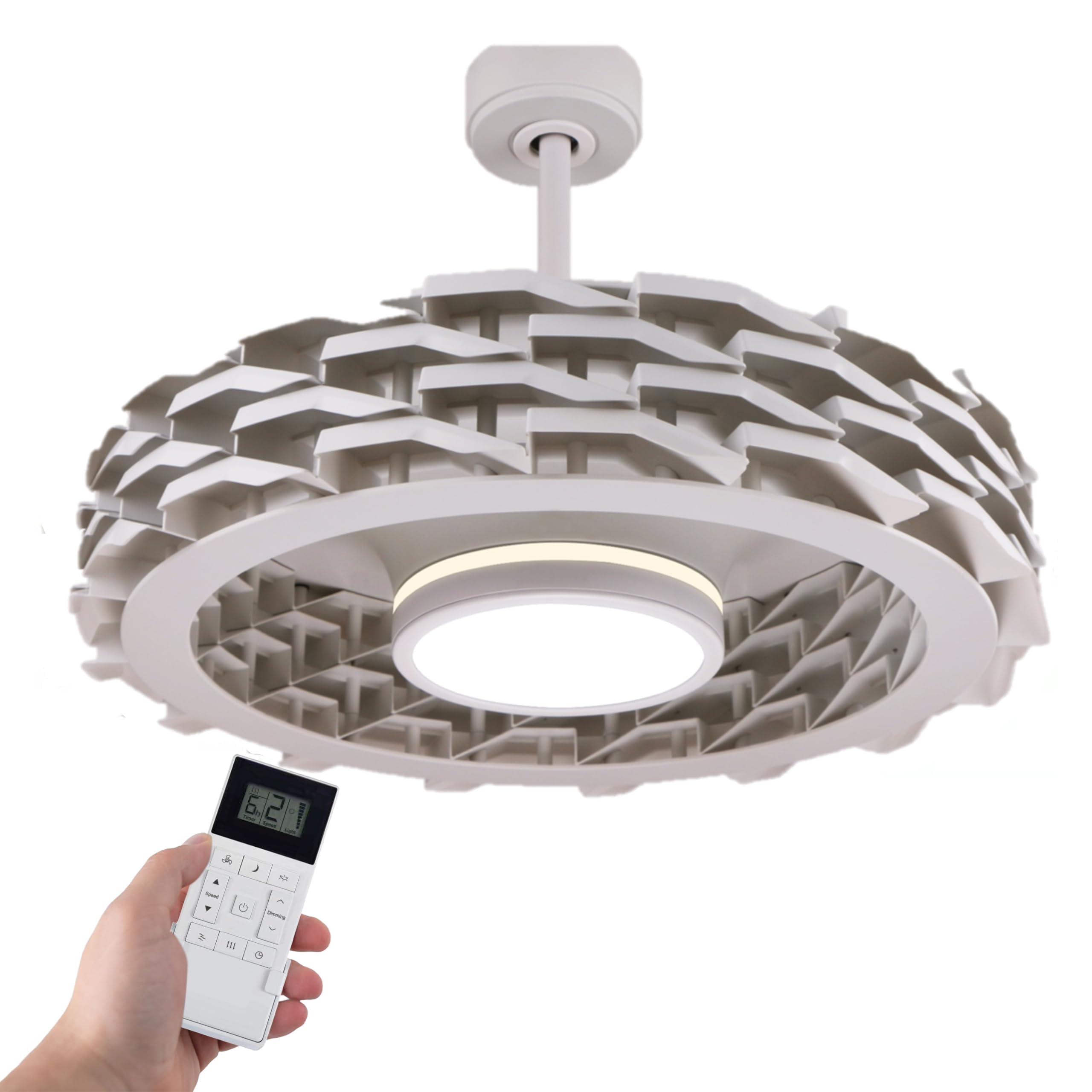 Todays Fans Bladeless Ceiling Fan with Lights