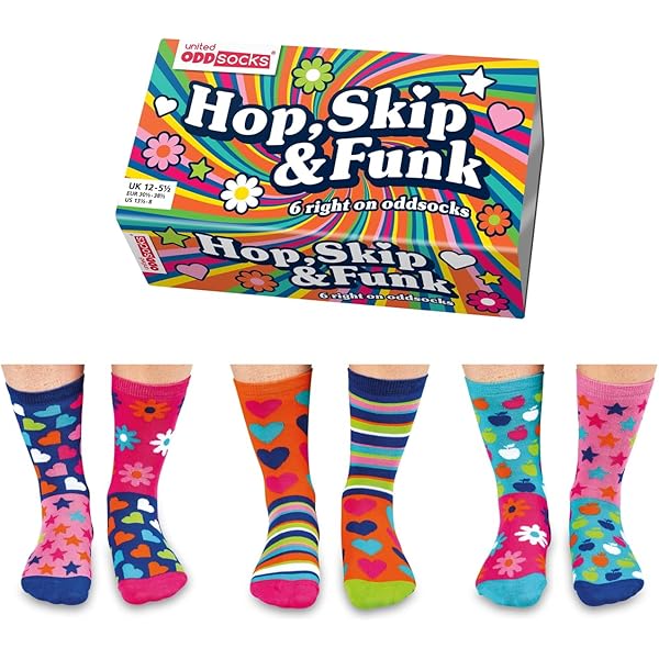 United Oddsocks - Unicorn Daze - Box 6 Kids Oddsocks For Girls UK