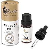 SALENDA Hair Removal Oil - Natural Ant Egg Oil, Perfect After Hair Removal for Women &amp; Men, Reduces Unwanted Hair Growth, Body &amp; Face Hair Growth Slowdown Oils, 0.7 fl oz (20 ml)