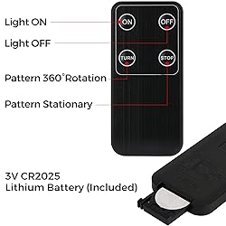 HILITING 40W LED GOBO Projector - 4800 Lumens