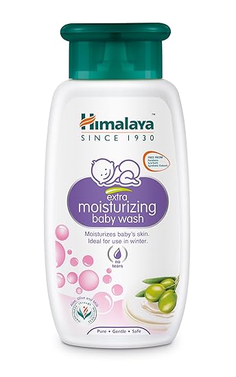 Himalaya Baby Care Extra Moisturizing Baby Wash, 100ml