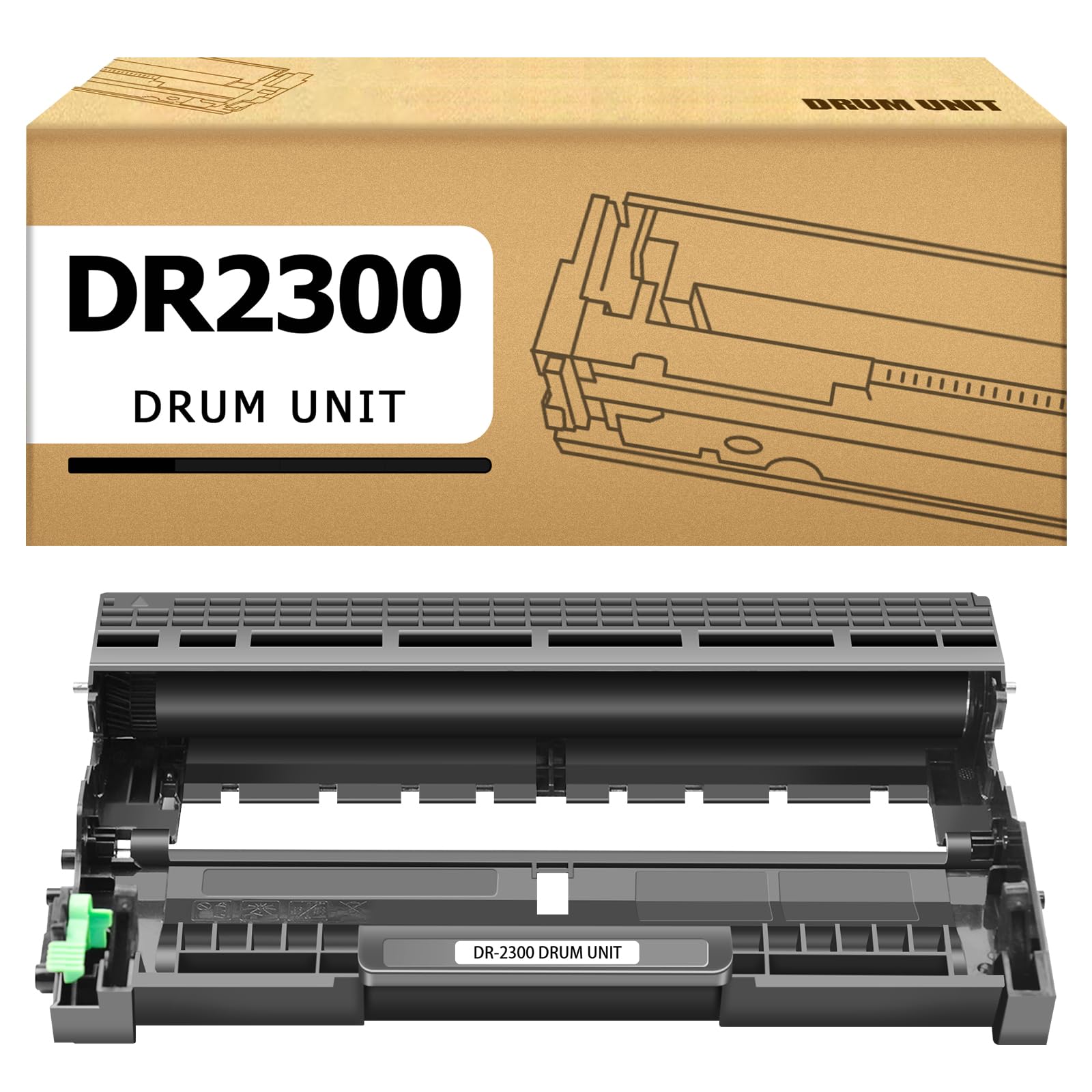 CYMBAINK Compatible DR2300 DR-2300 Drum Unit (No Powder) for HL-L2300D HL-L2340DW DCP-L2520DW HL-L2360DN DCP-L2540DN DCP-L2560DW MFC-L2700DW MFC-L2720DW MFC-L2740DW HL-L2365DW DCP-L2500D
