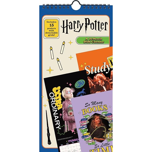 Harry Potter and the Deathly Hallows 19 Month 2011-2012 Calendar
