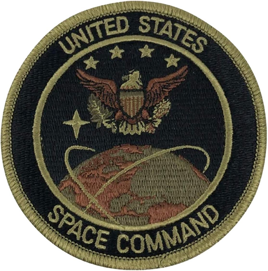 Amazon Com Us Space Force Space Command Ocp Patch Military Issued Veteran Owned Business Clothing