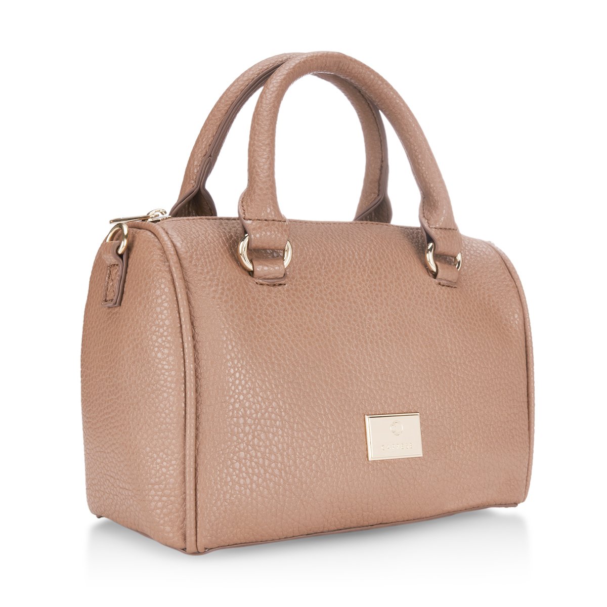 caprese zhilene women's satchel (pastel brown) ()