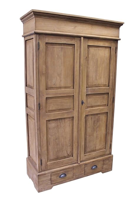 Solid Teak Wood Antique Se20 1 Teak Planks Cabinet Wardrobe Linen