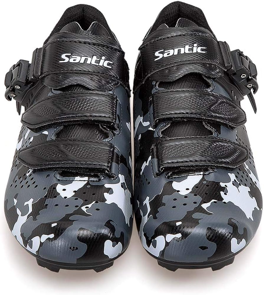 santic cycling shoes road bike shoes spin shoes with buckle