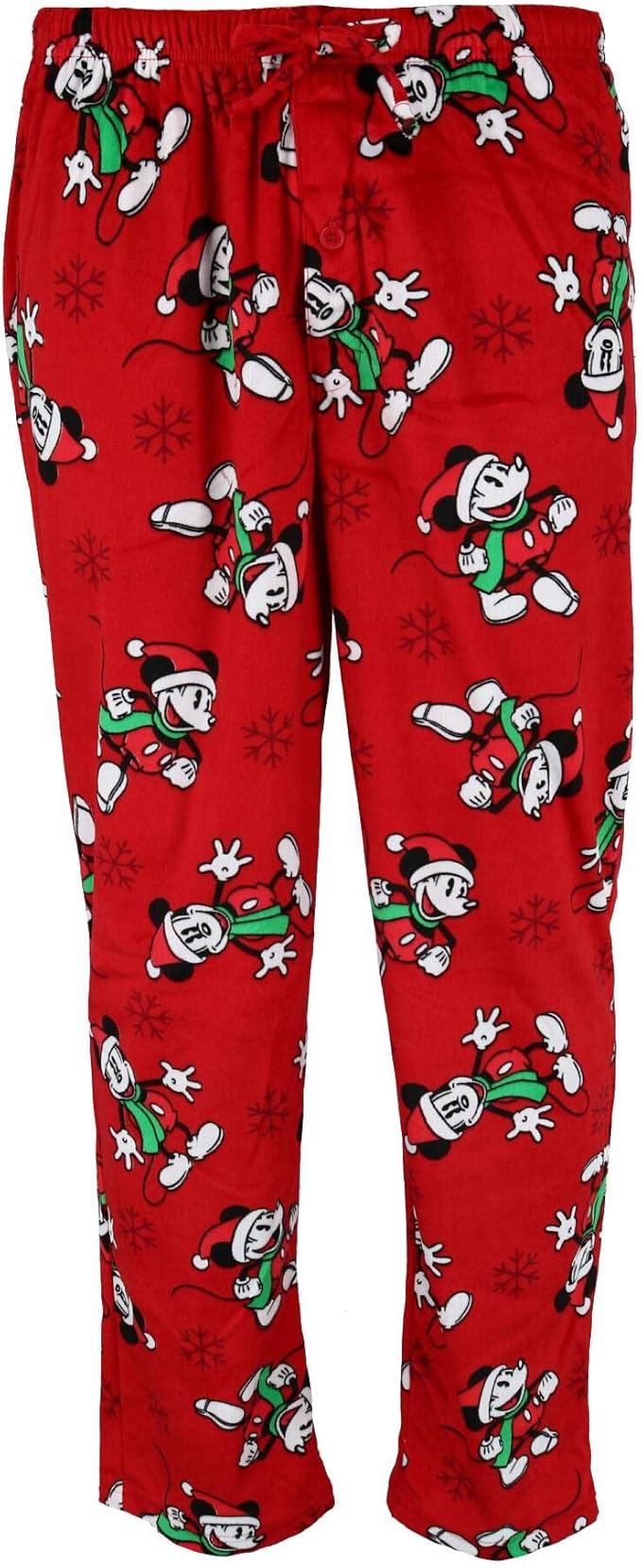 Disney Men's Holiday Mickey Mouse Print Fleece Lounge Pyjama Pants Amazon.co.uk Clothing