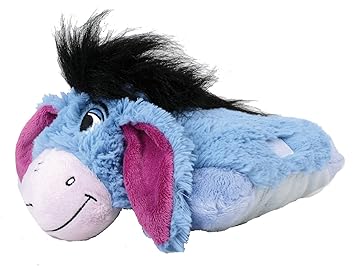 Genuine 18 Pillow Pets Disney Eeyore Travel Pillow Pet In One