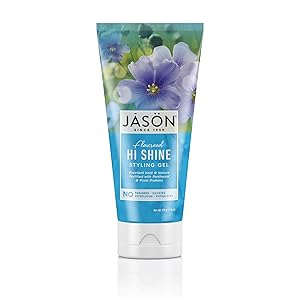JASON Flaxseed Hi-Shine Styling Gel, 6 Ounce Tube