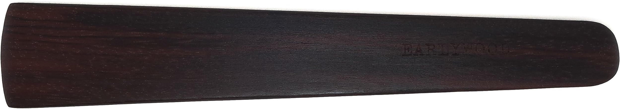 9.5 in Handmade Kitchen Cooking Utensil, Thin Dark Wood Saute Spatula, Multipurpose Flat Wooden Spatula, Perfect for flipping, scraping, sauteing, turning - Wooden Cooking Utensils - Made in USA - E