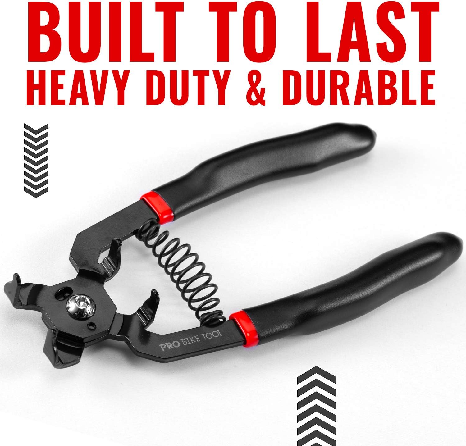PRO BIKE TOOL 2-in-1 Master Link Chain Pliers - Replace Chain Links - All Speed Chains, Missing Links - Quick & Easy - Bicycle Repair Kit for Road and Mountain Bikes: Home Improvement