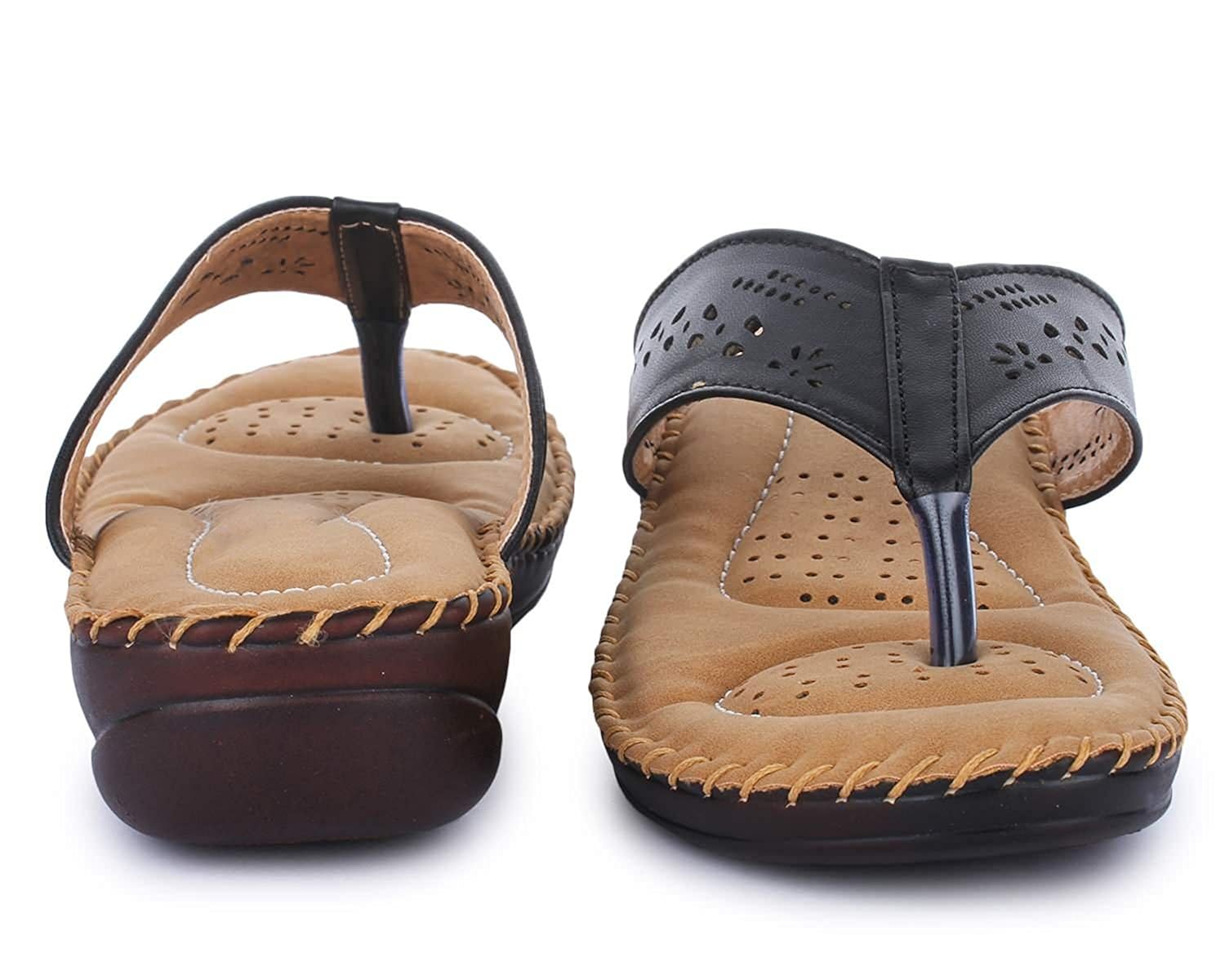 ethics women perfect black doctor sole orthopedic slippers