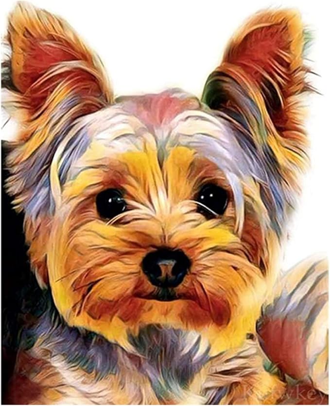 KTHOFCY 5D DIY Diamond Painting Kits for Adults Kids Dog