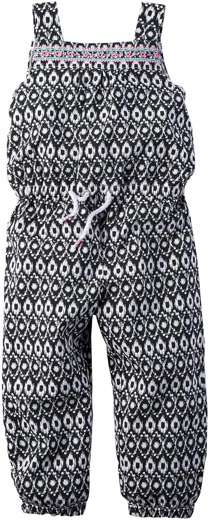 carter's baby girls jersey jumpsuit